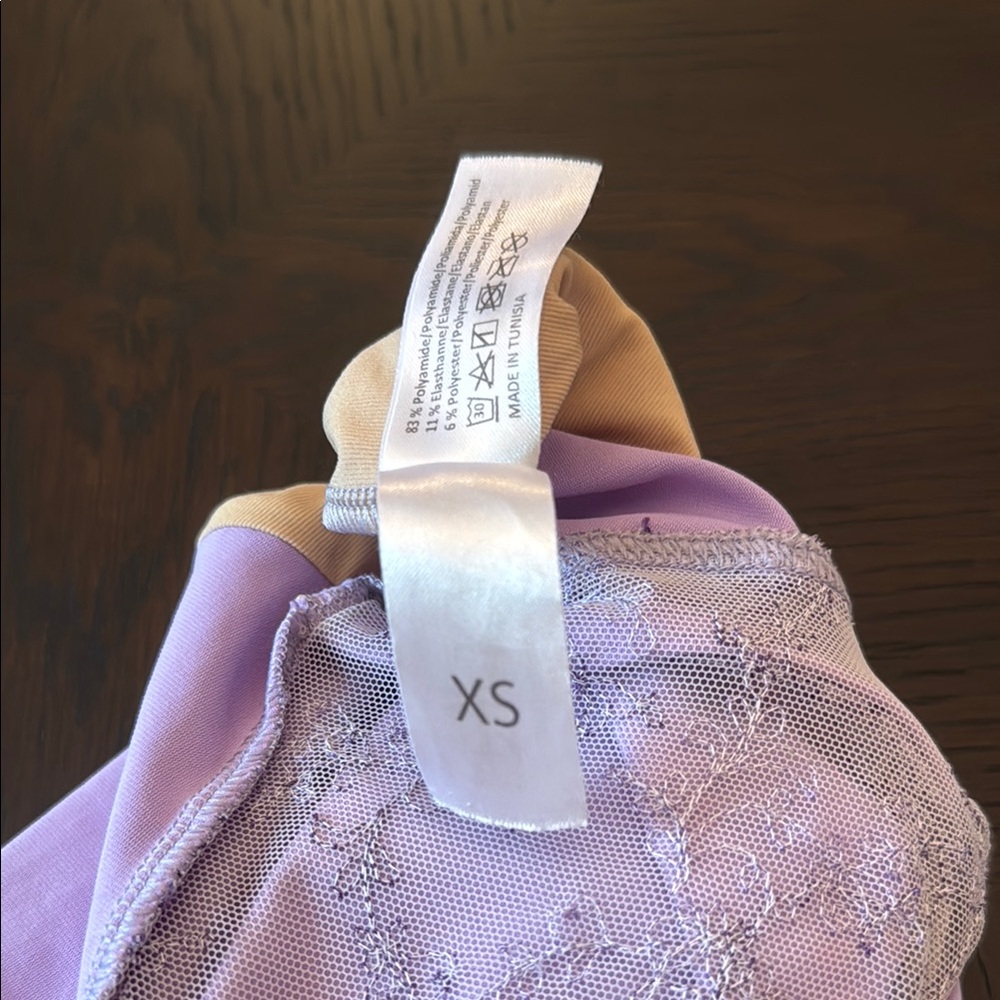 Lilac Lace Women's Leotard - Picture 6 of 6